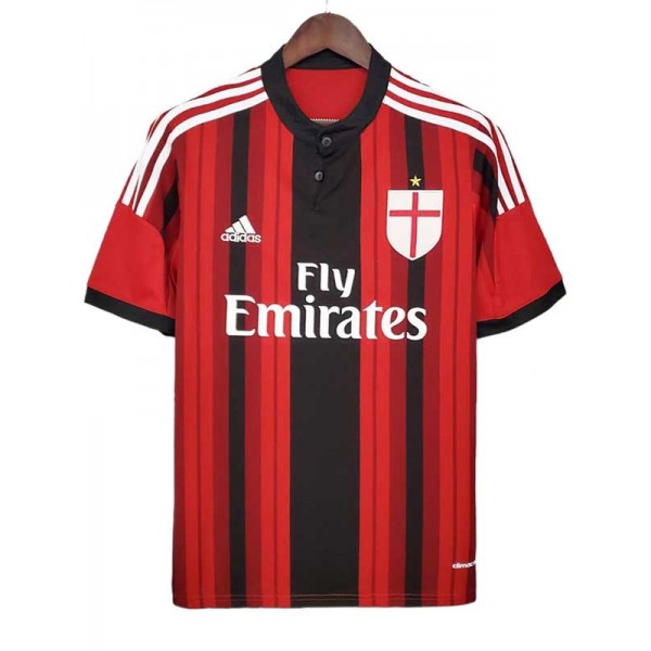 AC milan home jersey mens retro shirt 2014-2015
